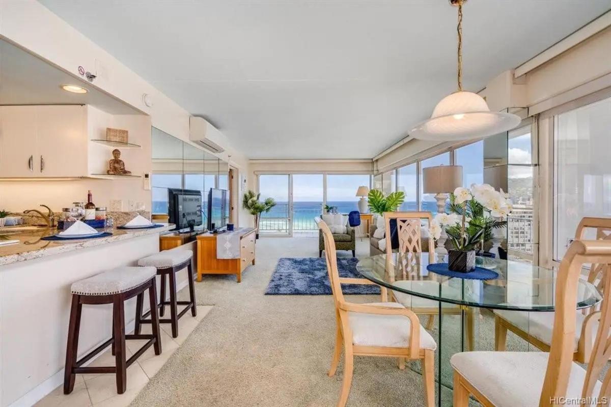 Ilikai #1743 Panoramic Views On Waikiki Beach Aparthotel โฮโนลูลู ภายนอก รูปภาพ